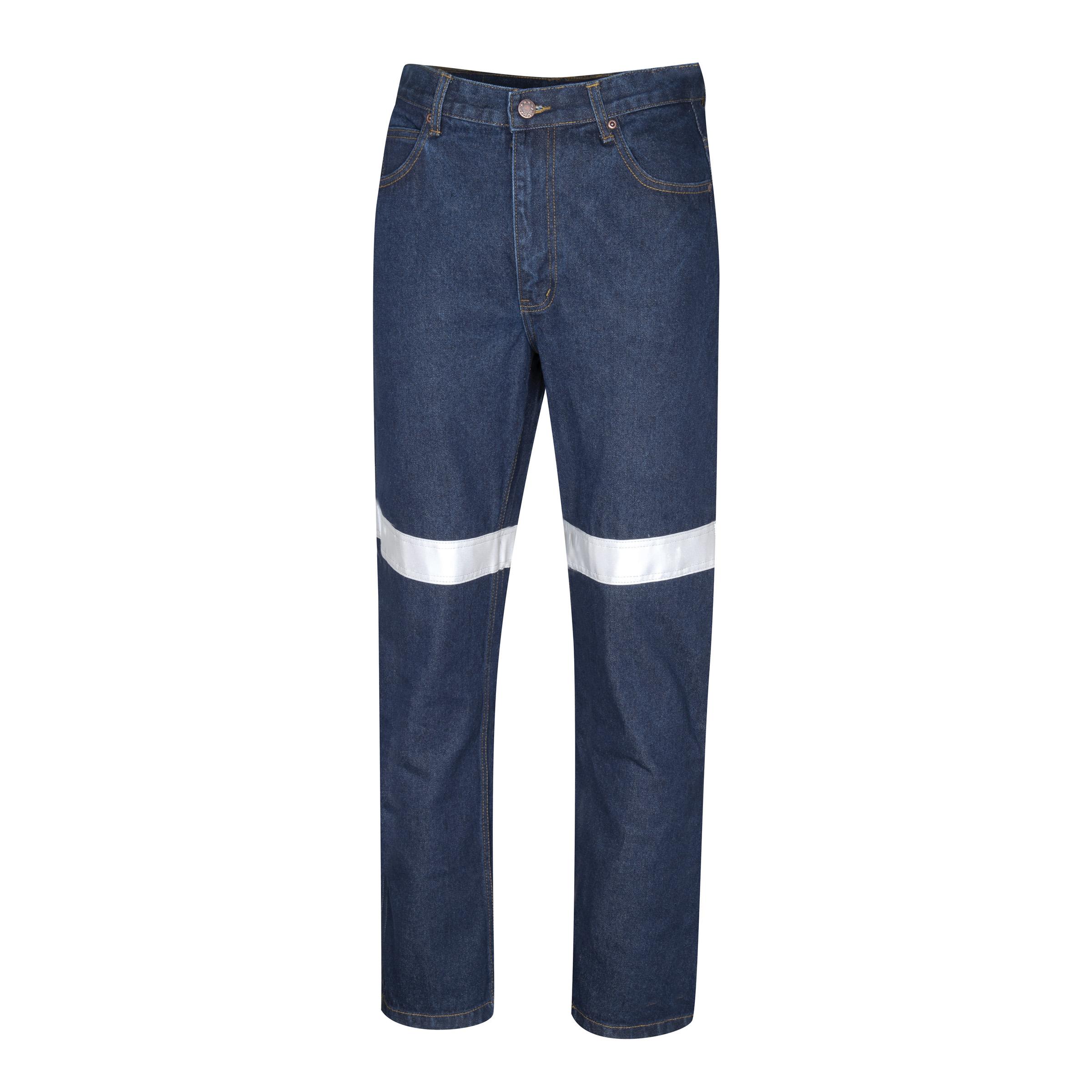 Denim Jeans With 3M Tape