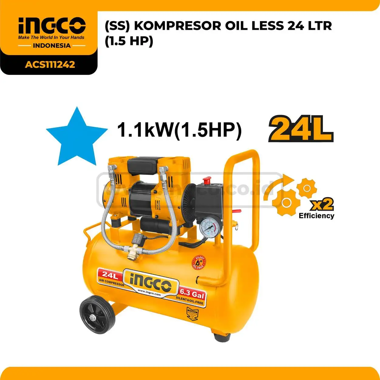 24L Air compressor - ACS111242