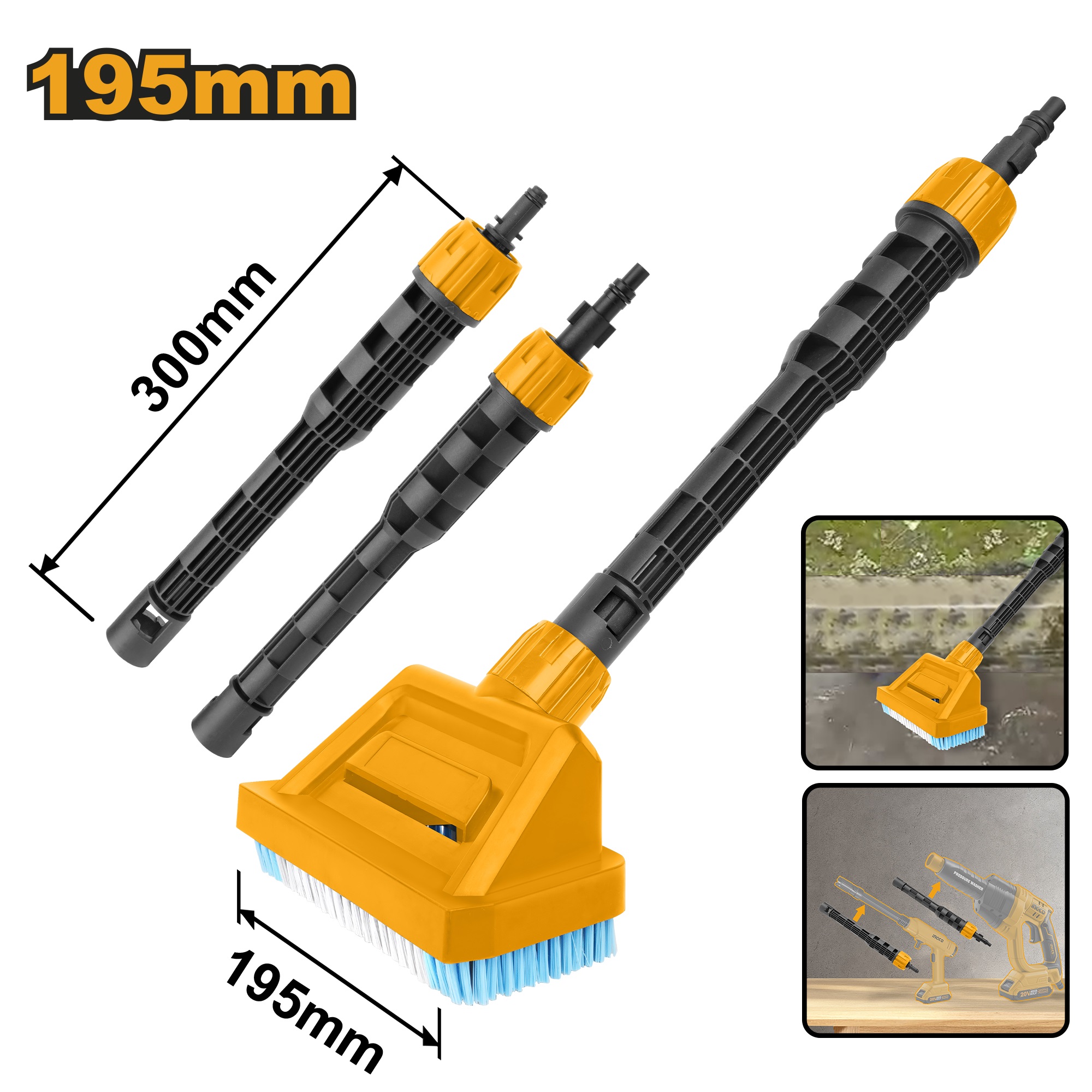 195MM Pool brush - APB30160