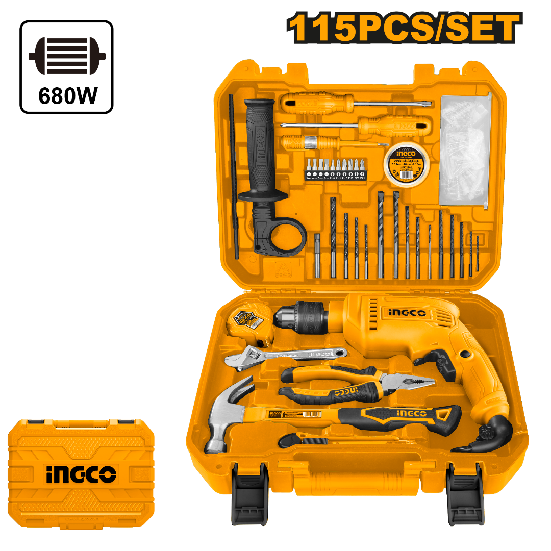 115 Pcs Tools Set - HKTHP11151