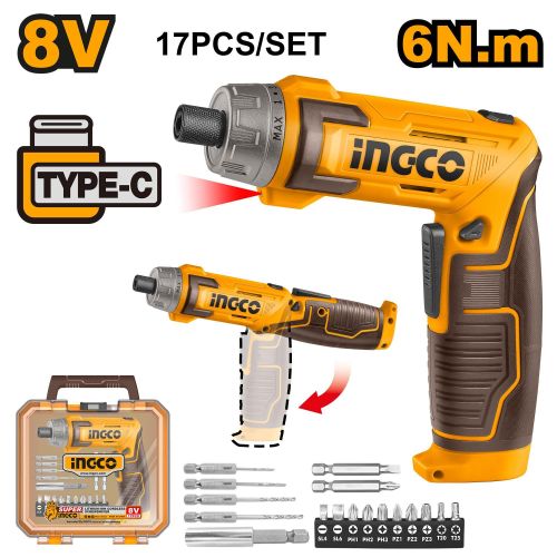 6Nm 8V Lithium-Ion Cordless Screwdriver – CSDLI08025