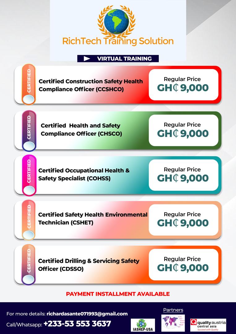 Certified Occupational Health & Safety Specialist (COHSS)