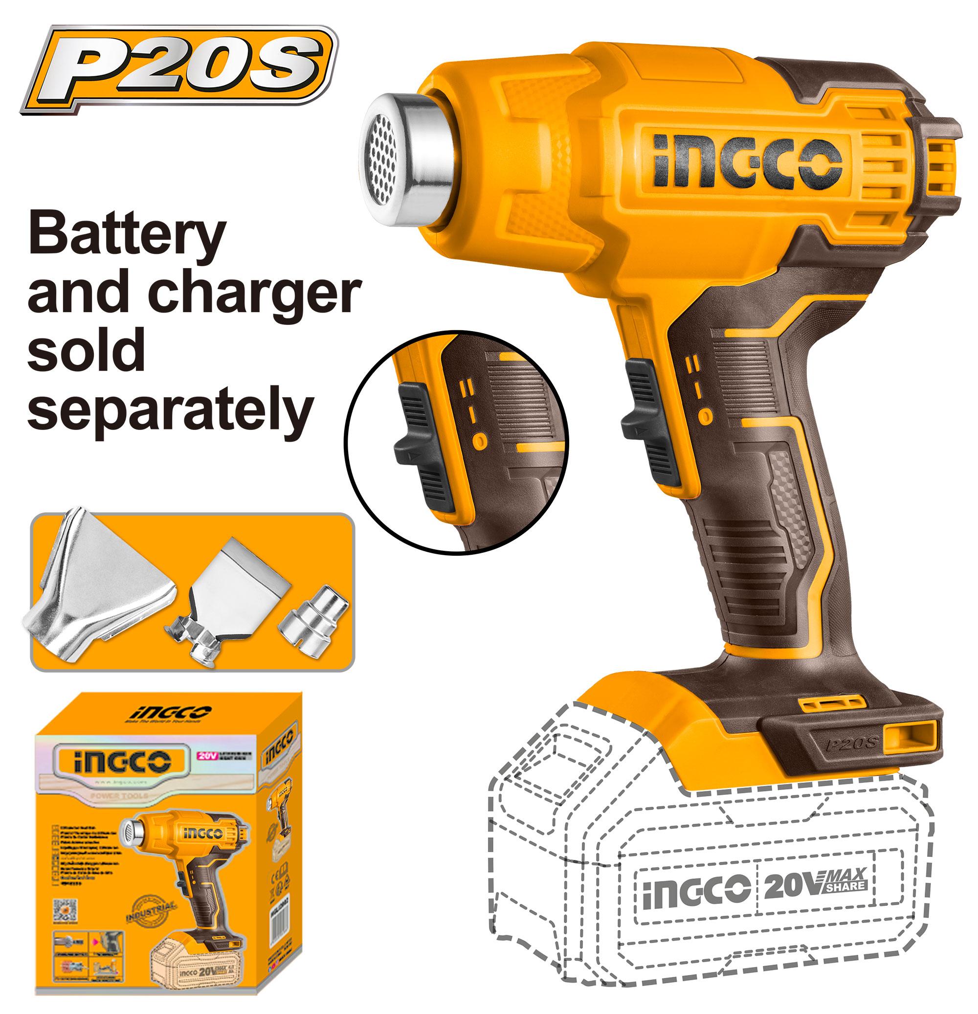 20V 4.0Ah Lithium-Ion Cordless Heat Gun – HGLI2002