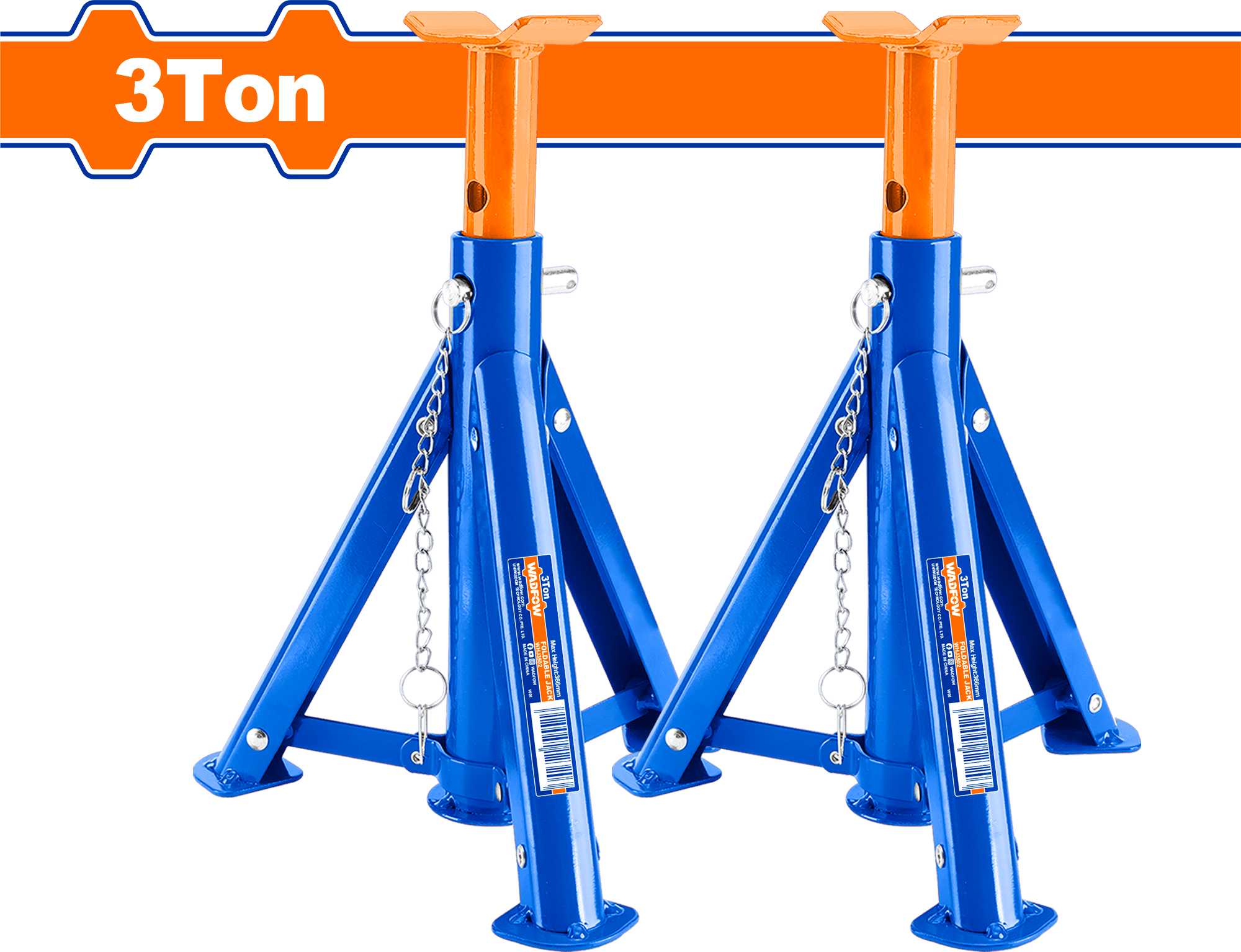 3 Ton Jack Stand (2 Pair) - WHJ3503