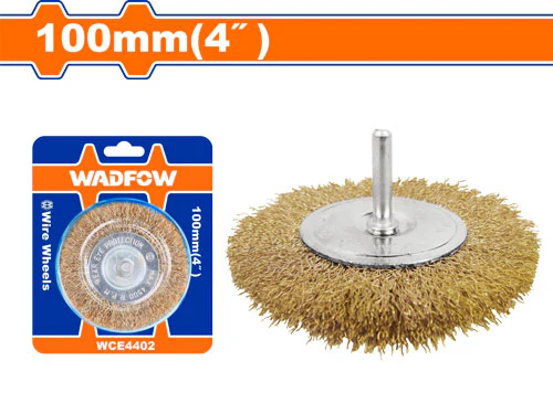 100mm (4") Diameter Wire Wheels - WCE4402