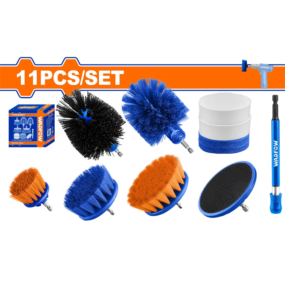 WADFOW 11 Pieces Cleaning Brush Set – WND5403