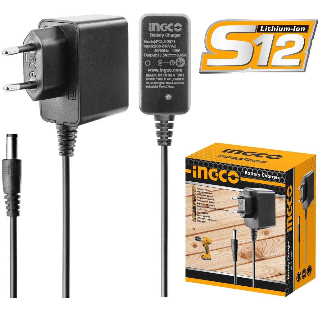 12V Battery Charger with 2-Hour Fast Charging - FCLI12071
