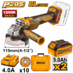 115mm Brushless Cordless Angle Grinder - CAGLI2211532