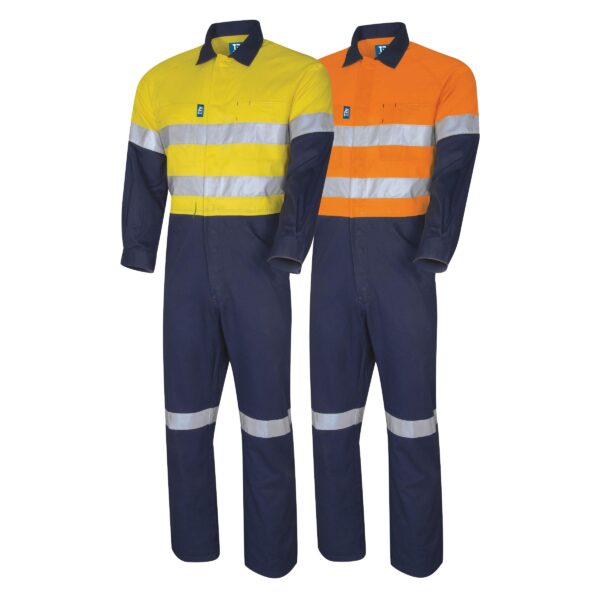 Lightweight Cotton Coverall With 3M Tape