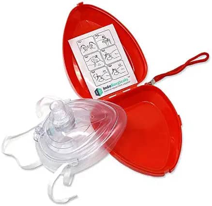 CPR Mask/Resuscitation Pocket Mask - HSE Market Ghana