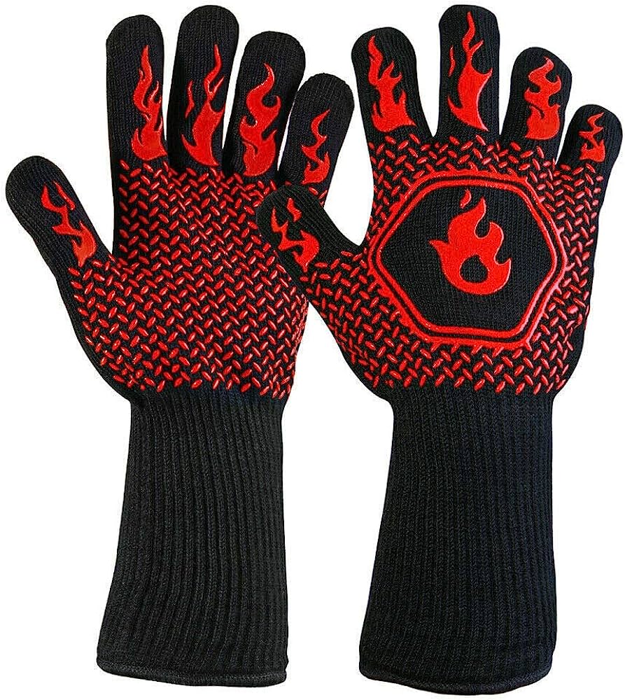 Flame Resistant/Heat Resistant BBQ Gloves - HSE Market Ghana