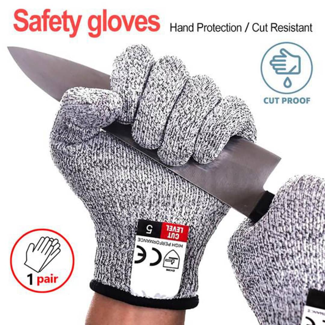 Cut Resistant Gloves Level 5 Protection/Anti-cut - HSE Market Ghana