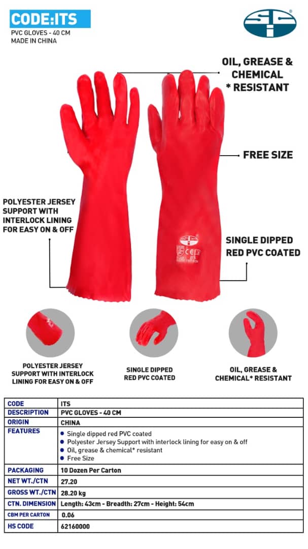Pvc gloves