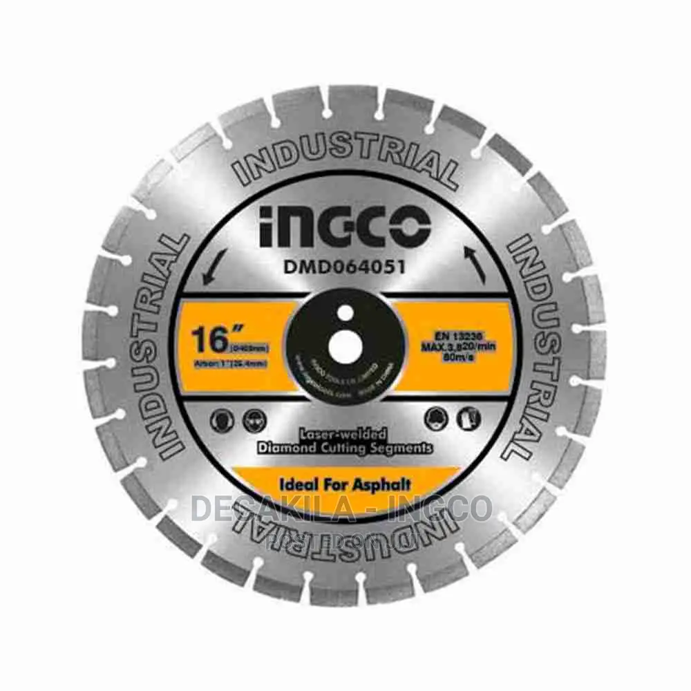 Laser Welded Rim Diamond Disc For Asphalt Cutting 405mm - DMD064051