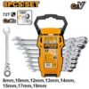 8 Pcs flexible ratchet spanner - HKSPAR1083