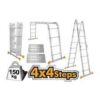 4X4Steps Multi-purpose Aluminum ladder
