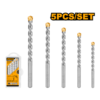 5 Pcs masonry drill bits set - AKDB3055