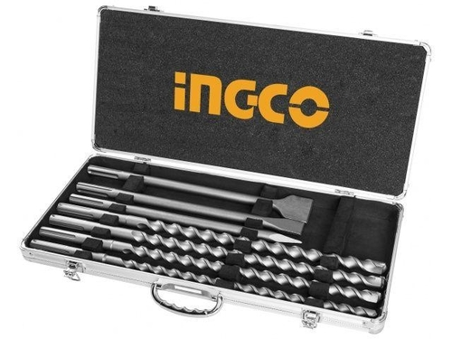 7 Pcs SDS max hammer drill bit and chisel - AKD5075