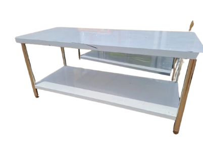 Stainless steel worktop Table (180cm *80cm)