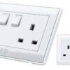 13A BS Socket(2 Gang) - HESST0213A