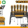 14 Pcs screwdriver and precision screwdriver set - HKSD1428