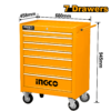 7-Drawers Roller Cabinet - HDTC02071P