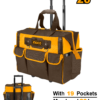 20" Rolling Rigid Tool Bag - HRRTB2015