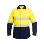 Long sleeve reflective work shirt