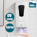 1000 ML AUTOMATIC ALCOHOL HAND SANITIZER DISPENSER (SPRAY)