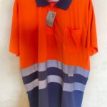 short sleeve reflective work shirt