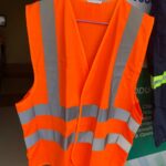 Sleeveless reflective vest