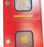 DOUBLE CABINET HOSE AND EXTINGUISHER CABINET