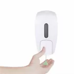 1000 ML MANUAL HAND SANITIZER / LIQUID SOAP DISPENSER (WHITE)