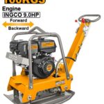 Ingco 6.0KW (9.0HP) Gasoline Reversible Plate Compactor – GCP160-2