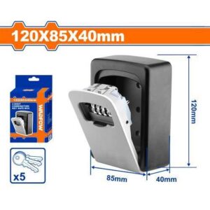 4-Digit Combination Key Safe Box - WKFB1119