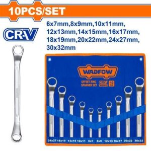 10 Pieces Offset Ring Spanner Set - WFS5M10