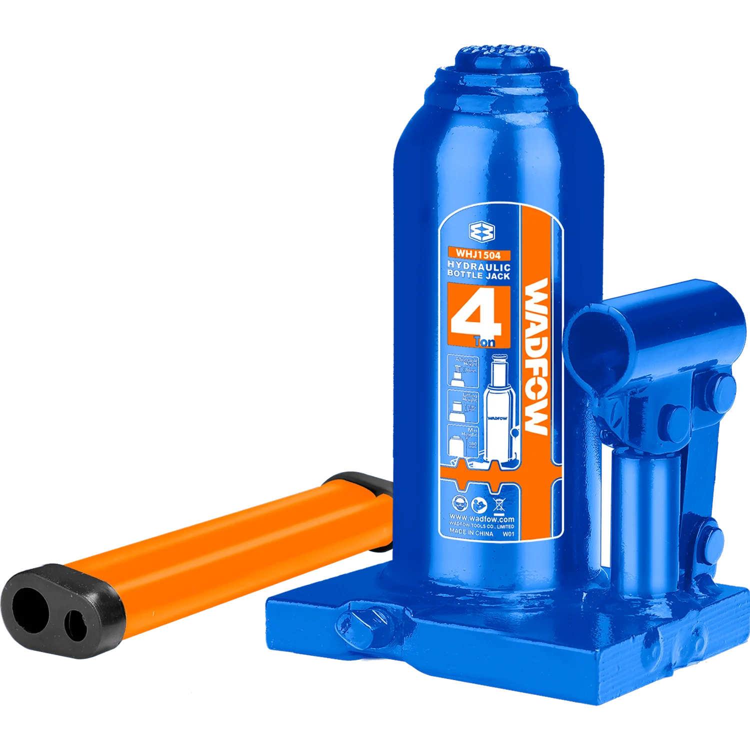4 Ton Hydraulic Bottle Jack - WHJ1504