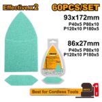 60PCS Sanding Sheet - AKTS938660