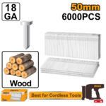 6000PCs 50mm Brad Nail - ANA18506