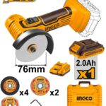3" 20V Lithium-Ion Mini Cut-Off Tool - CAGLI76012