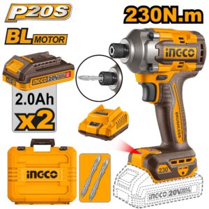 230Nm Lithium-Ion Cordless Driver 20V - CIRLI2023
