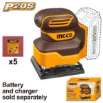 20V Cordless Sheet Sander – CSHSLI2014