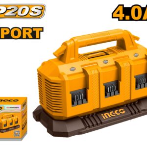 4.0Ah 6-Port Fast Intelligent Charger for P20S Power Tools - FCLI2064