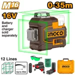 35M Cordless 3D laser level - HLL301201