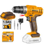 12V Lithium-Ion Cordless Hammer Impact Drill with 2-Speed Gear – CIDLI1228