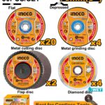 Cutting & Grinding Disc Set - MCD07630