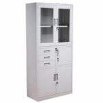 METAL CABINET WITH SAFE