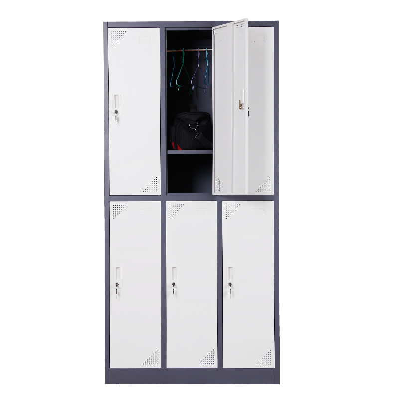 6 DOORS MIRROR CABINET
