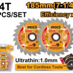 2-Pieces Ultra-thin TCT Saw Blade Set - TSB1853