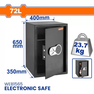 72 Liters Electronic Security Safety Box Vault - WEB1565